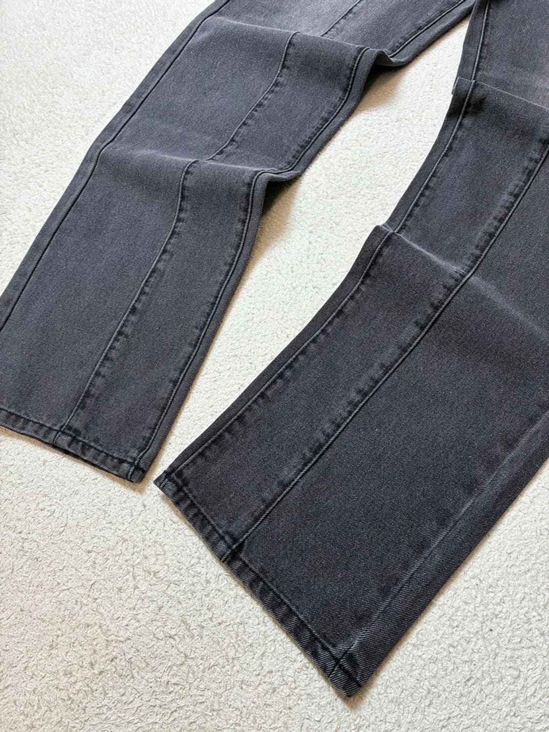 낫포너드 커브드 워싱 스트레이트 데님 팬츠 PN6630 상품이미지4