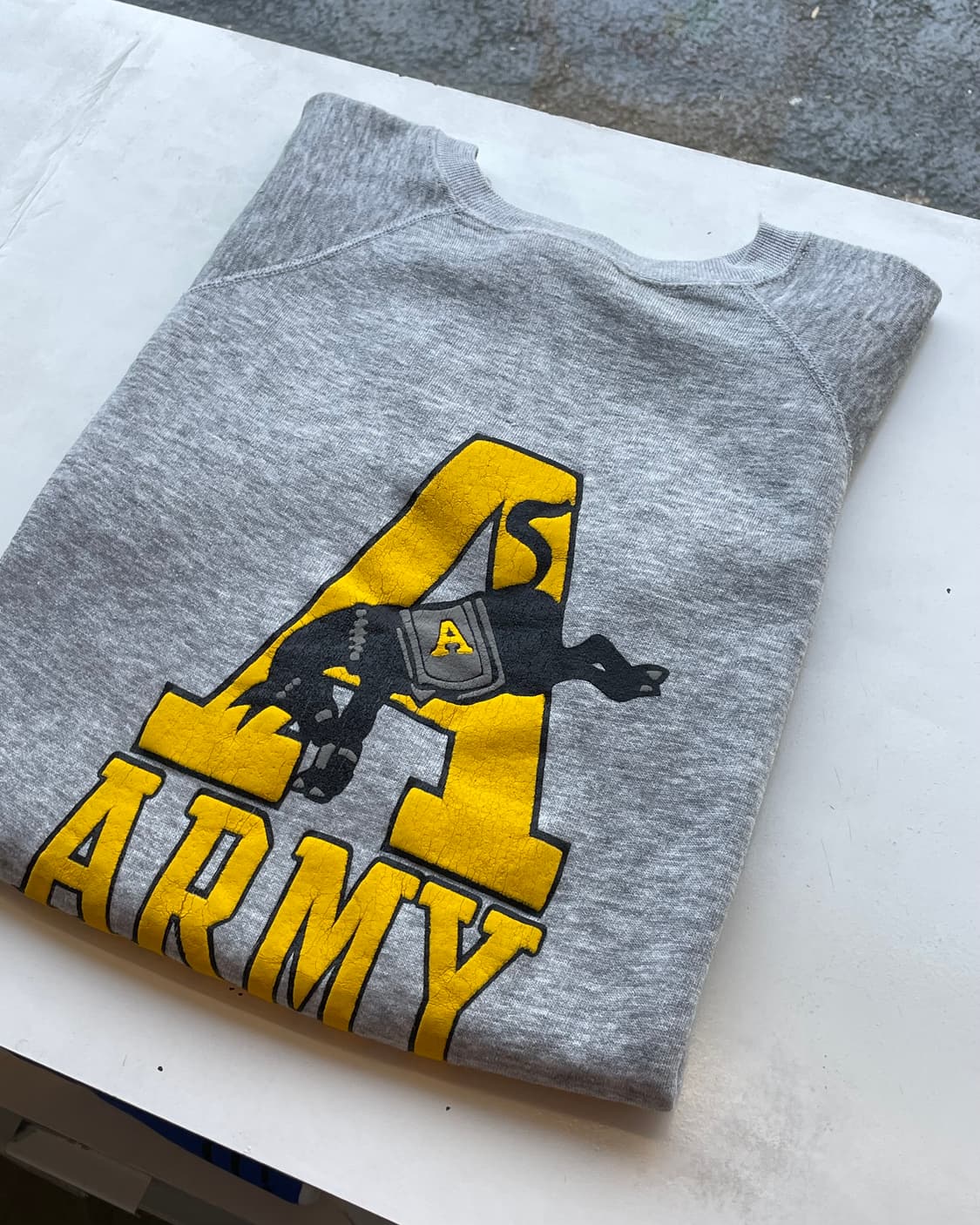 80s USA Miltary Academy sweat ( 아미 스웻셔츠) 상품이미지10