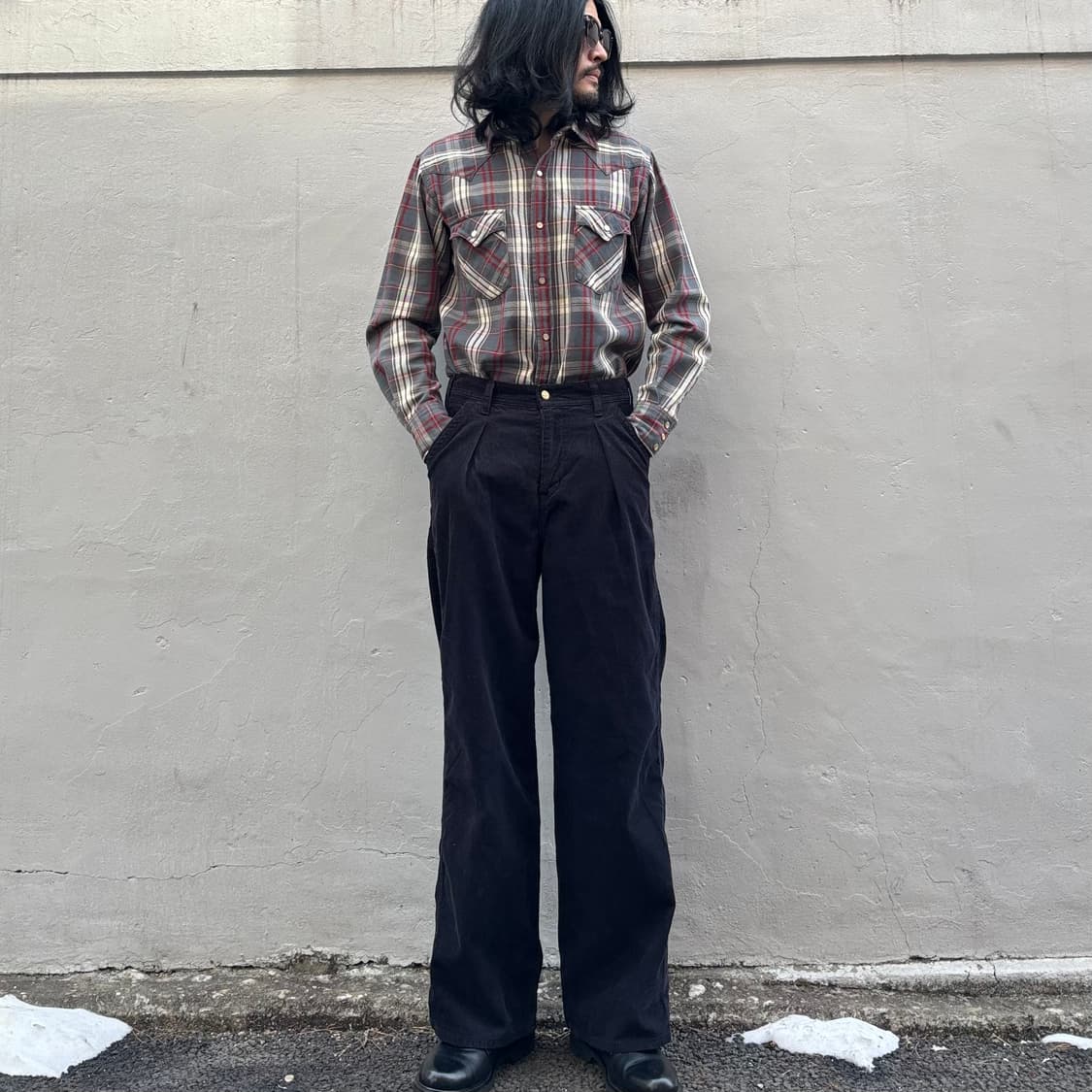 00년대 리바이스 레드탭 헤비코튼 웨스턴 셔츠 상품이미지10