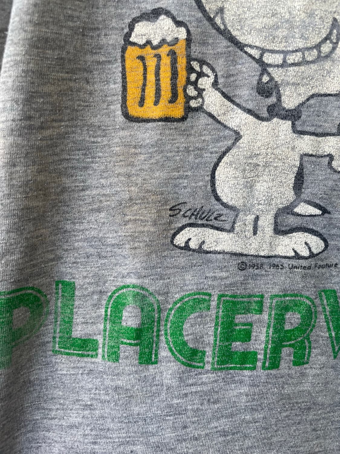 80's Vintage Snoopy Tee Made In U.S.A 상품이미지10