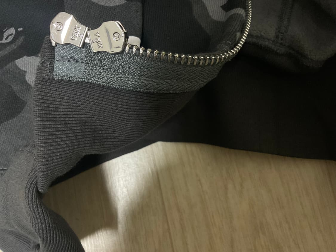 베이프 후드집업 / L 흑계 상품이미지7