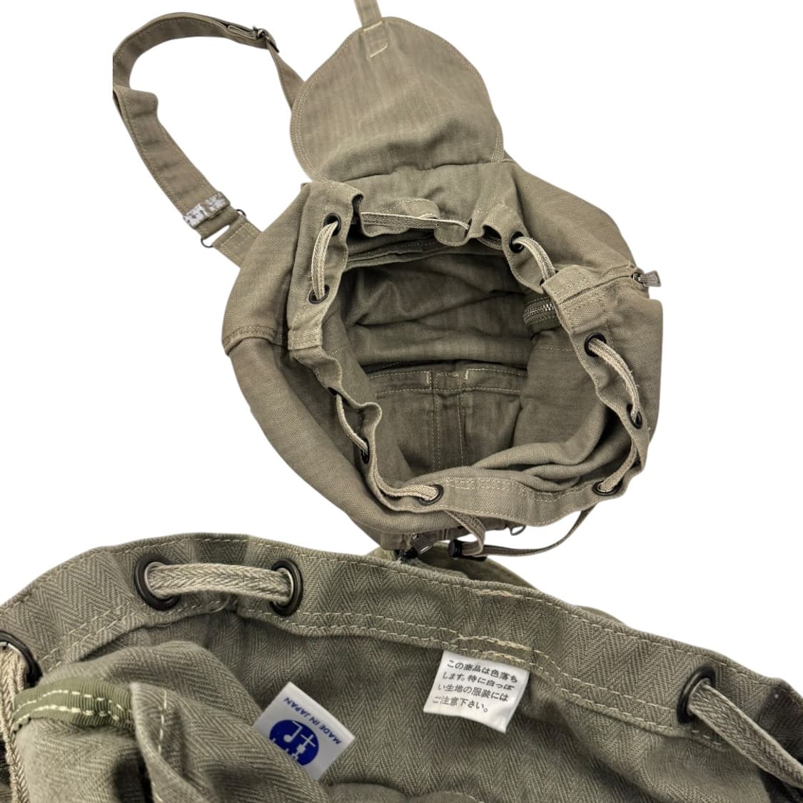 포터 페이지 헤링본 럭색 백팩 카키 상품이미지9