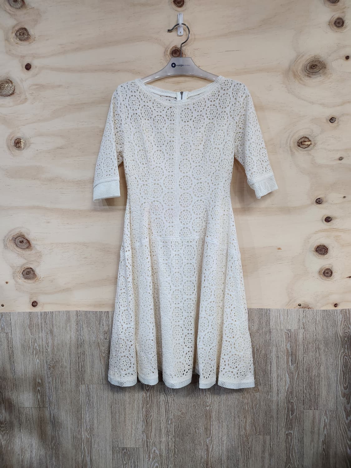 695) 미샤 레이스 반팔 원피스 상품이미지1