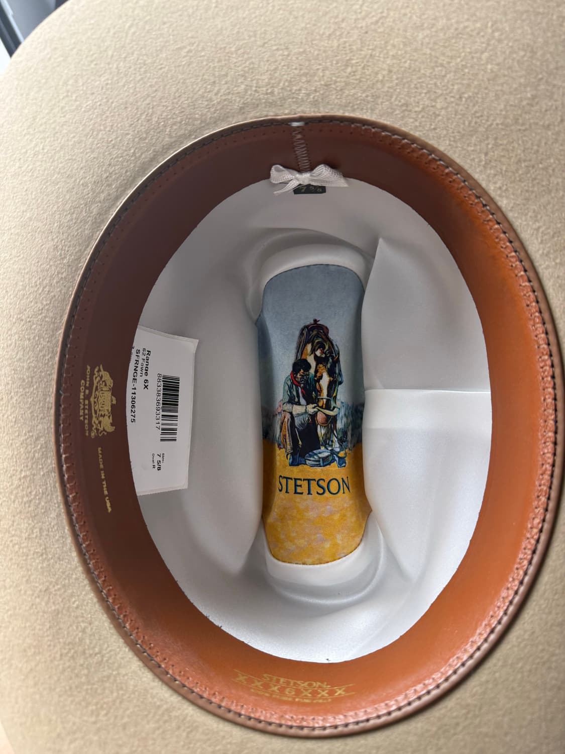 스텟슨 range 6x 카우보이 hat 모자 7 5/8사이즈 상품이미지8