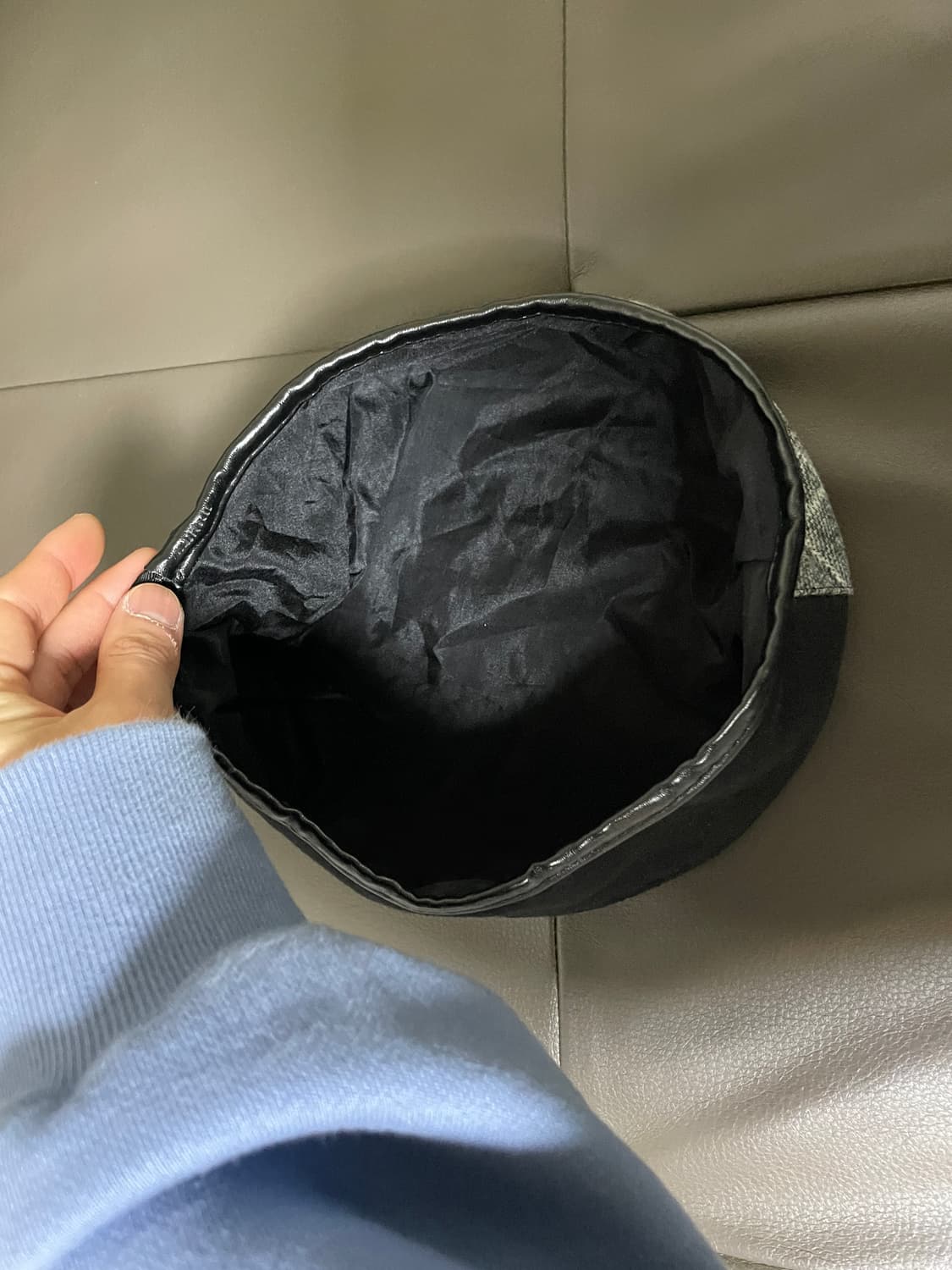 빈티지 체크 영국 베레모 J03747 상품이미지5