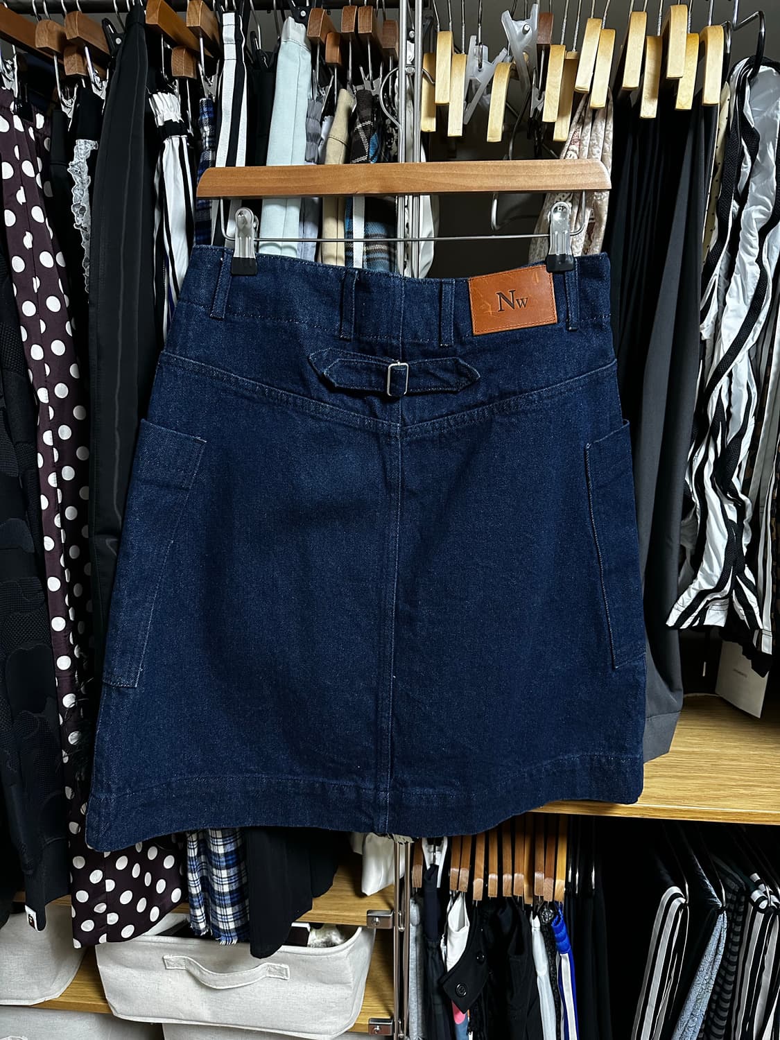 낫띵리튼 미디 스커트 상품이미지3