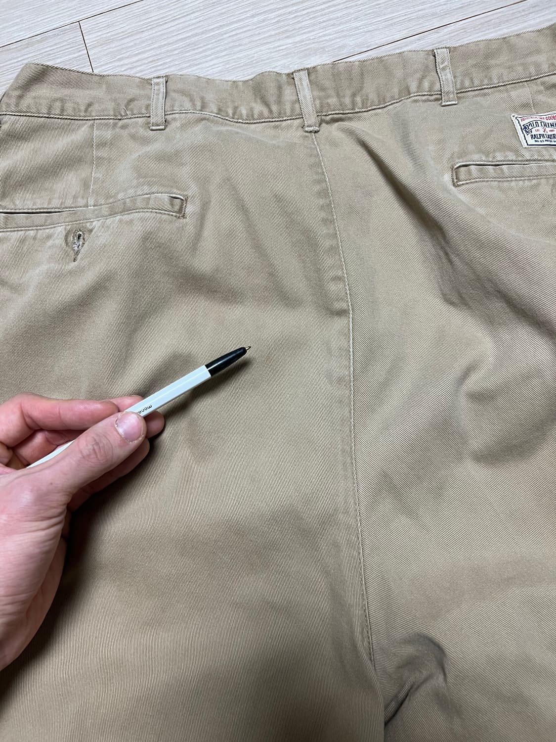 빈티지 폴로 랄프로렌 투턱 치노 36/34 상품이미지5