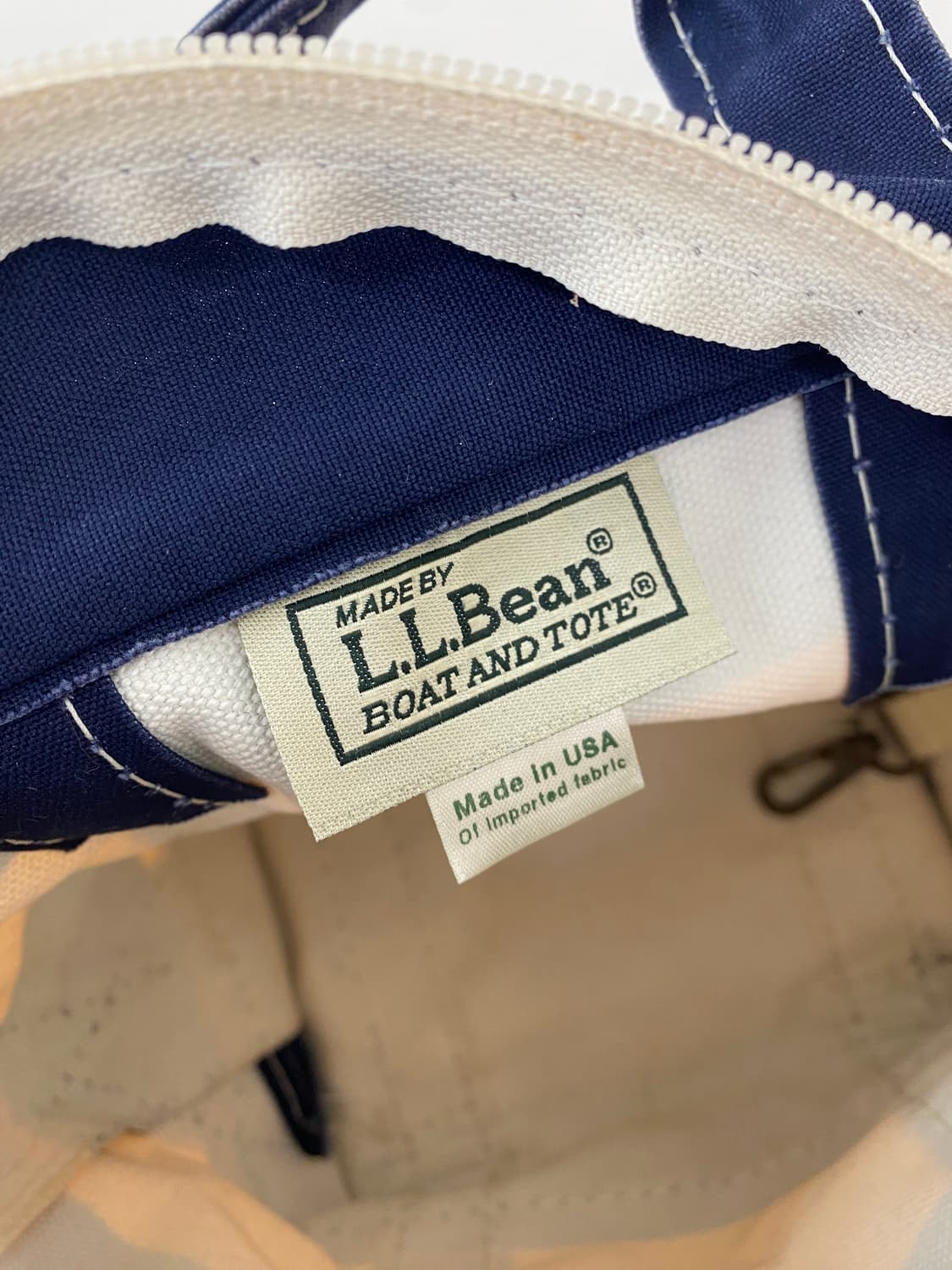 90‘s 엘엘빈 보트 엔 토트 미니백 상품이미지8