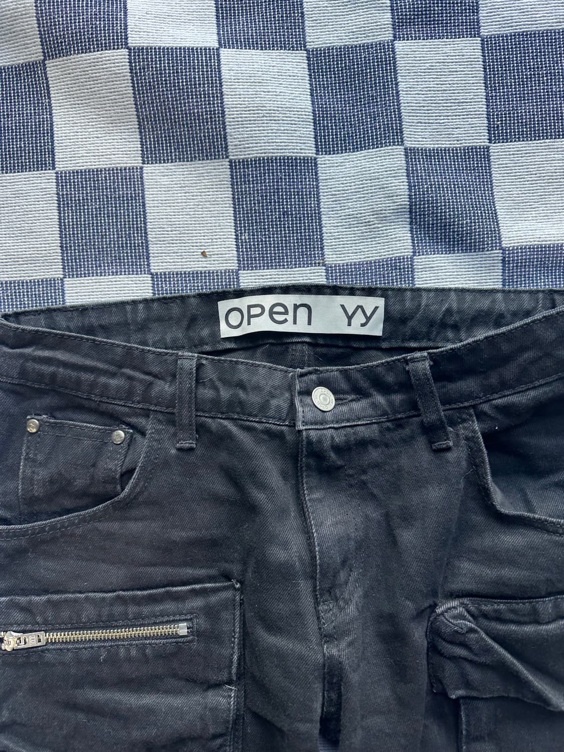 오픈와이와이 데님 카고 포켓팬츠 2 상품이미지2