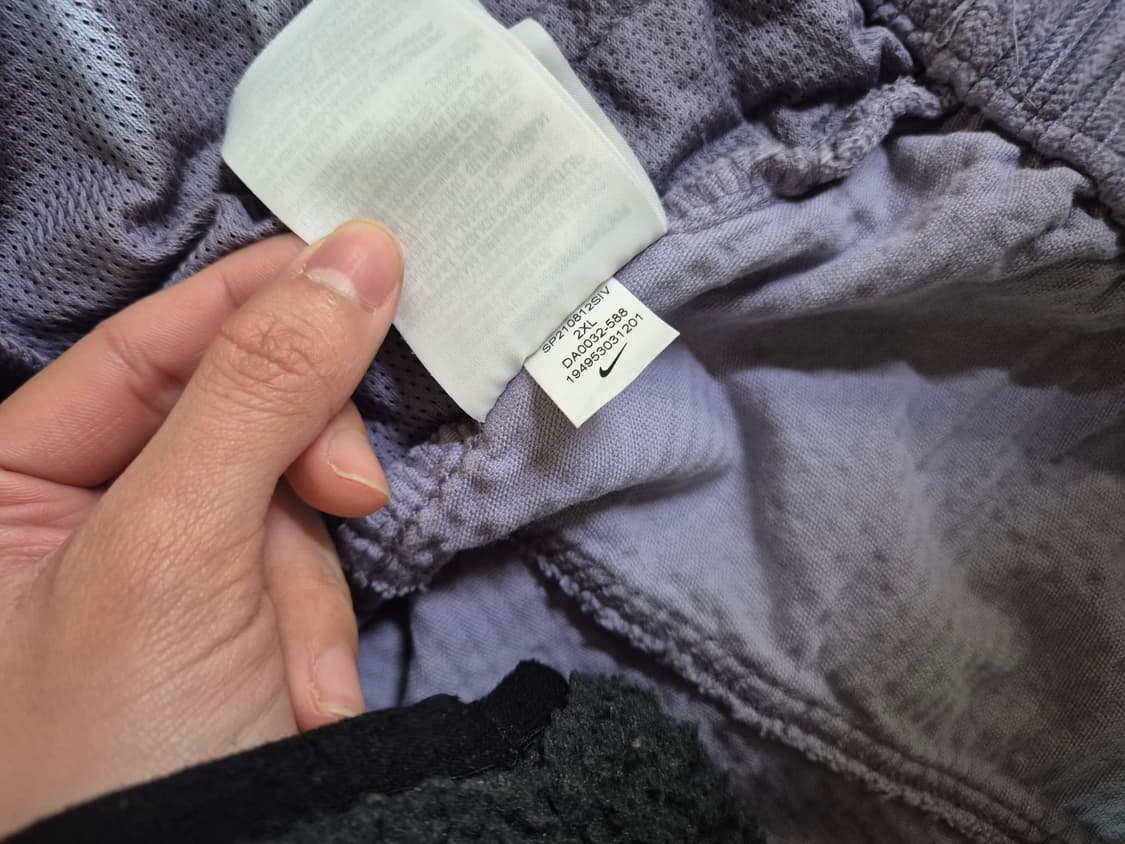 나이키 헤리티지 코듀로이 윈드러너 자켓 xxl 라벤더 상품이미지5