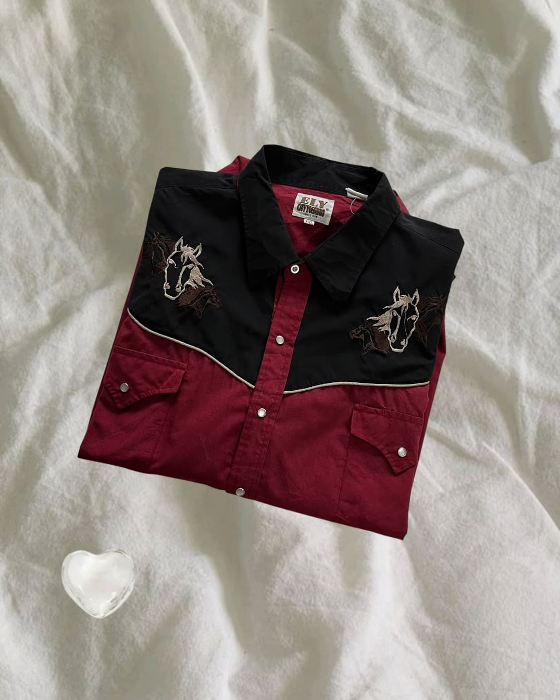 Ely Cattleman . 90's 적토마 웨스턴 셔츠 상품이미지1