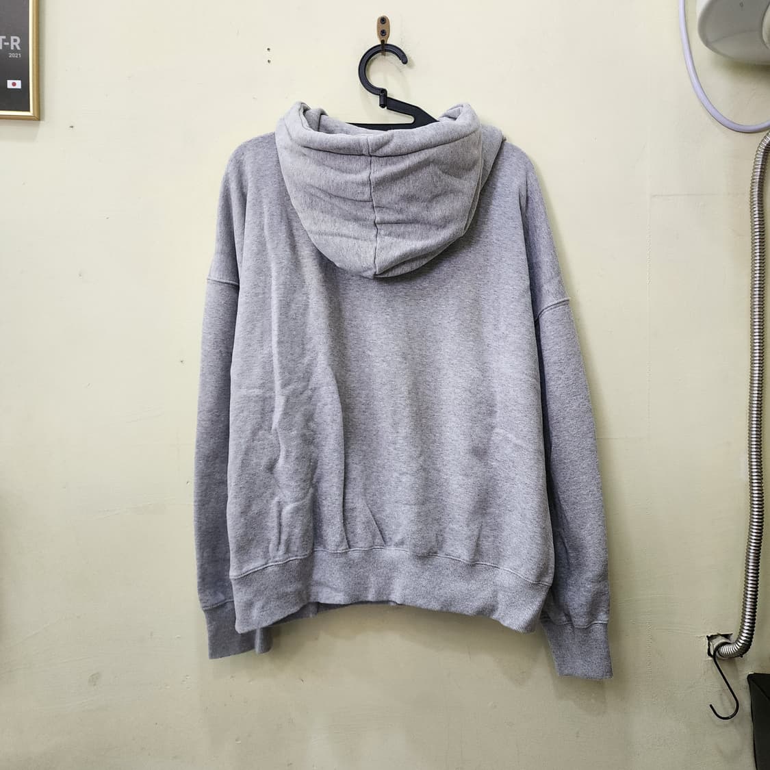 [1] KIRSH 체리 로고 후드티 (그레이) 상품이미지3
