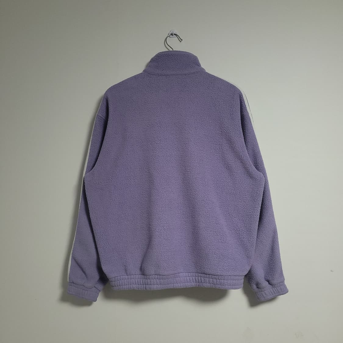 (S) NERDY 널디 플리스 트랙 자켓 퍼플 양털 후리스 져지 상품이미지5