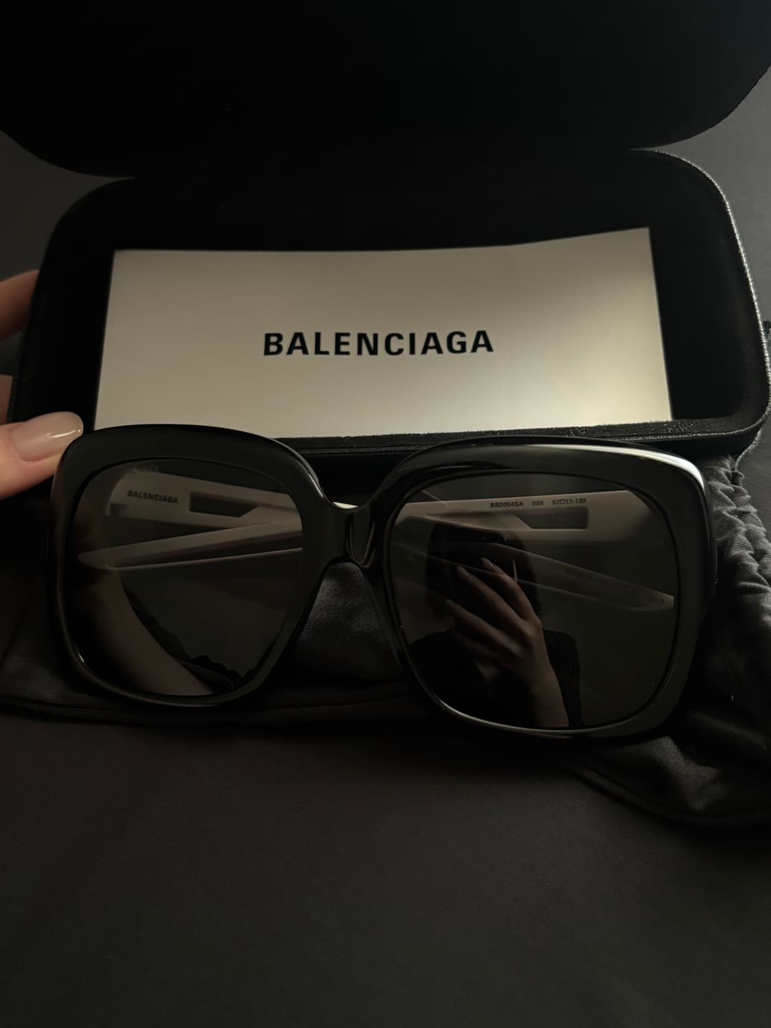 발렌시아가 리미티드 스퀘어 프레임 선글라스 상품이미지1