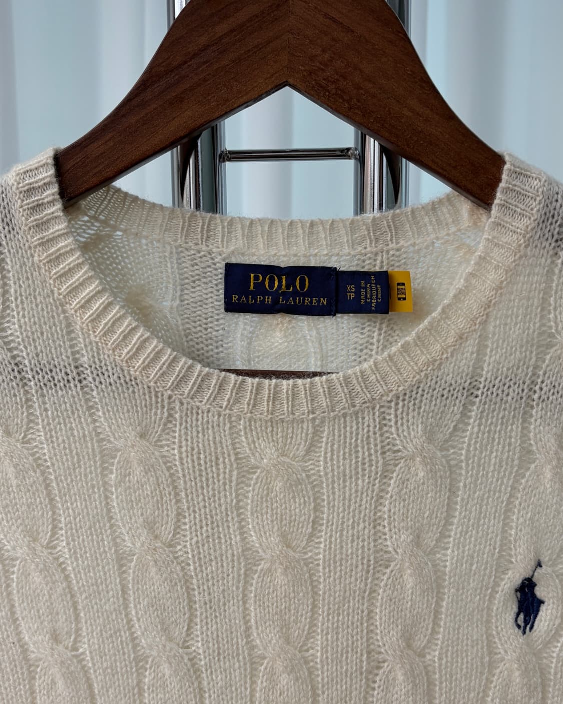 [XS]폴로 랄프로렌 캐시미어 혼방 케이블 니트 상품이미지7