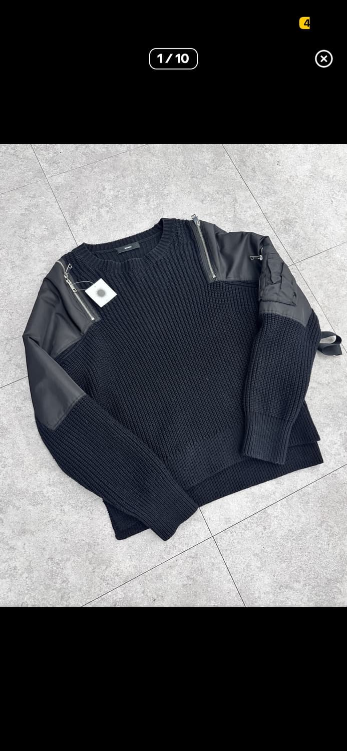 디젤 해체주의 니트 상품이미지1