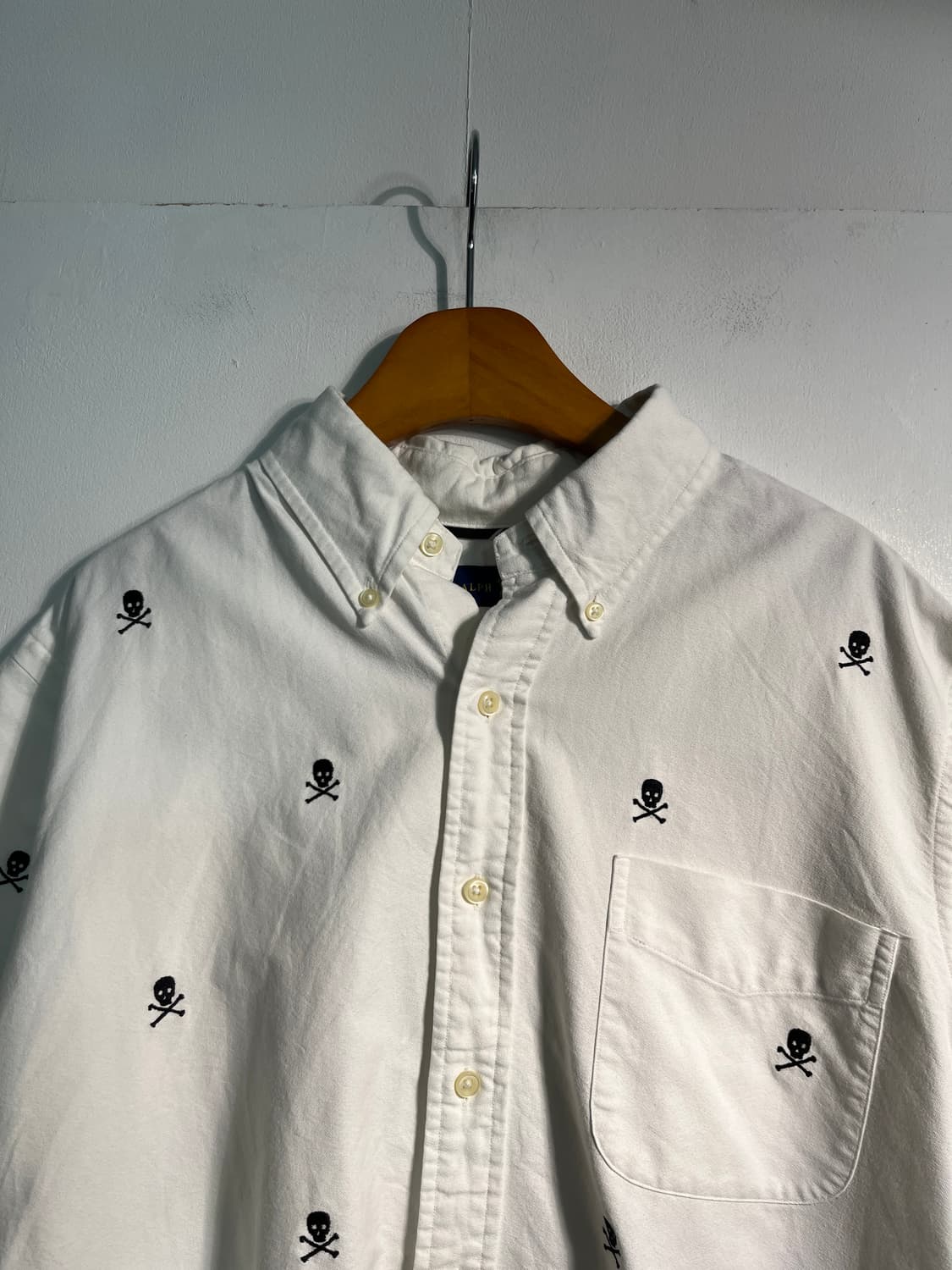 Polo 폴로 랄프로렌 skull 반팔 셔츠 L 상품이미지5
