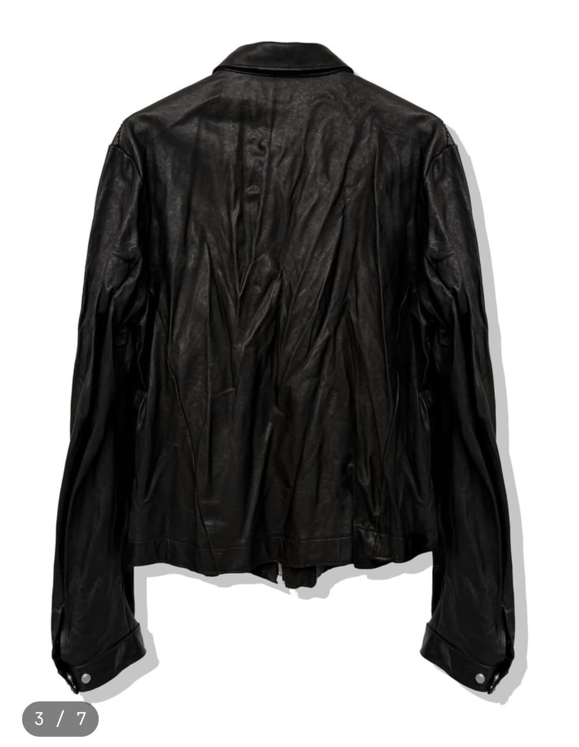 San263-1 Single Zip Leather Jacket 3.0 상품이미지2