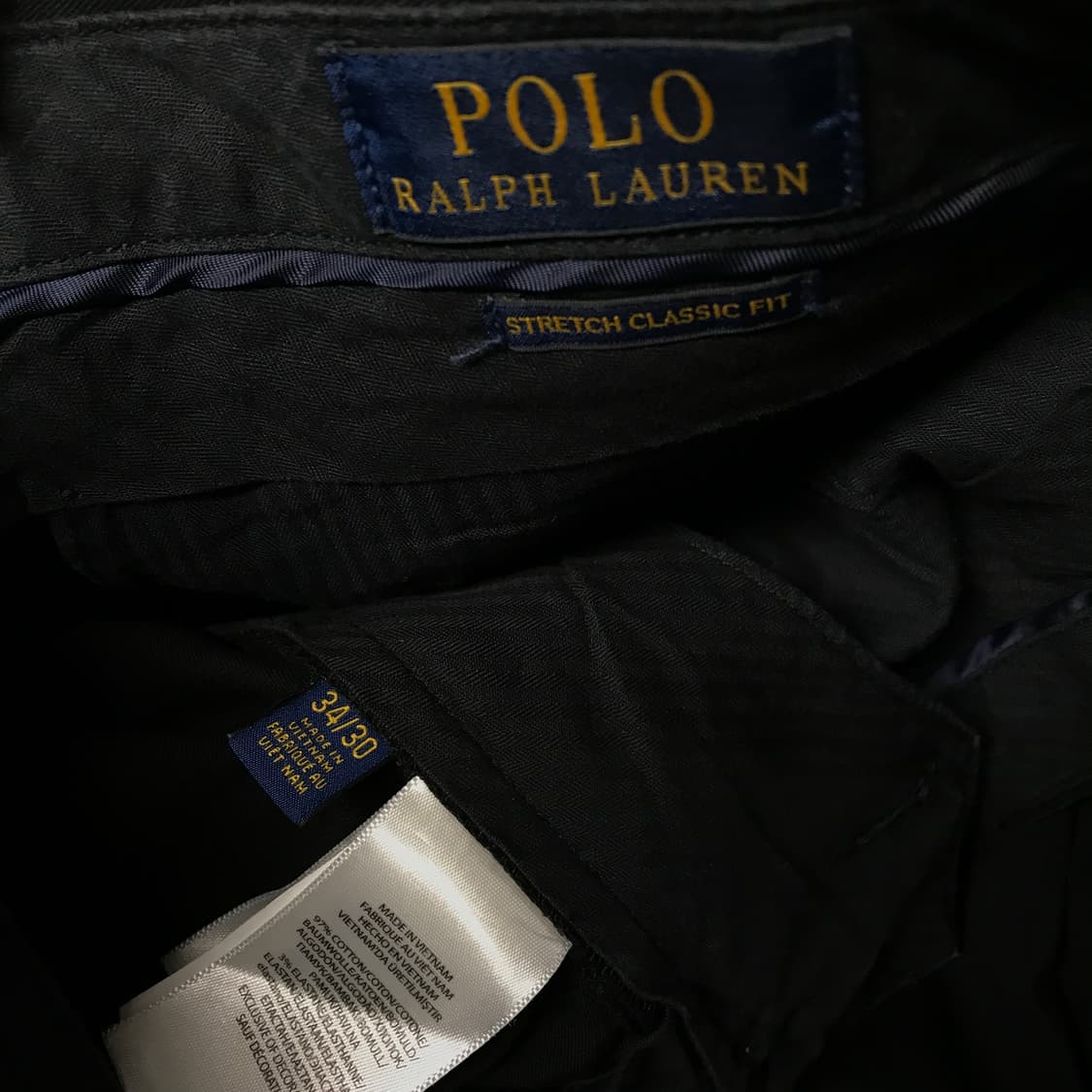 폴로 랄프로렌 블랙 치노 팬츠 34/30 상품이미지6
