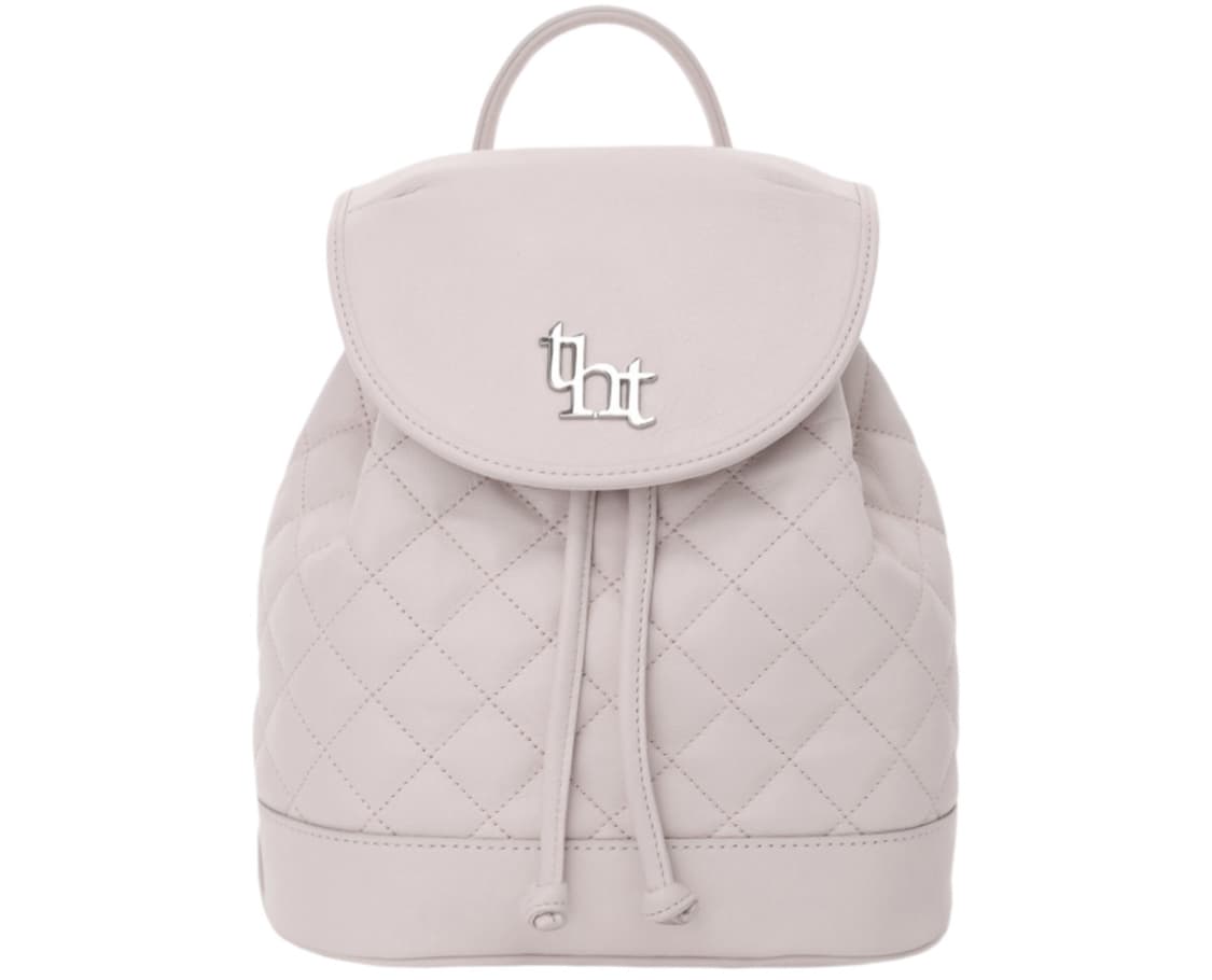 쓰리타임즈 아콘 퀼티드 백팩 핑크 상품이미지1