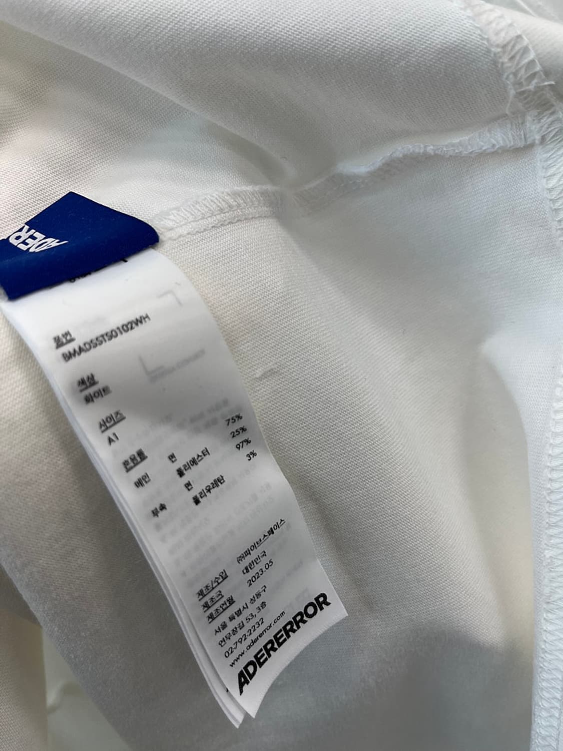 95) 아더에러 테버로고 반팔티  상품이미지5