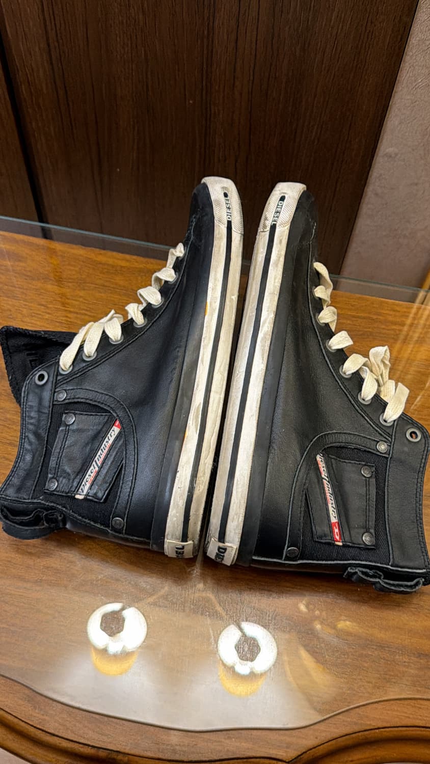 디젤 90‘s 레더 하이탑 (단독매물) 상품이미지4