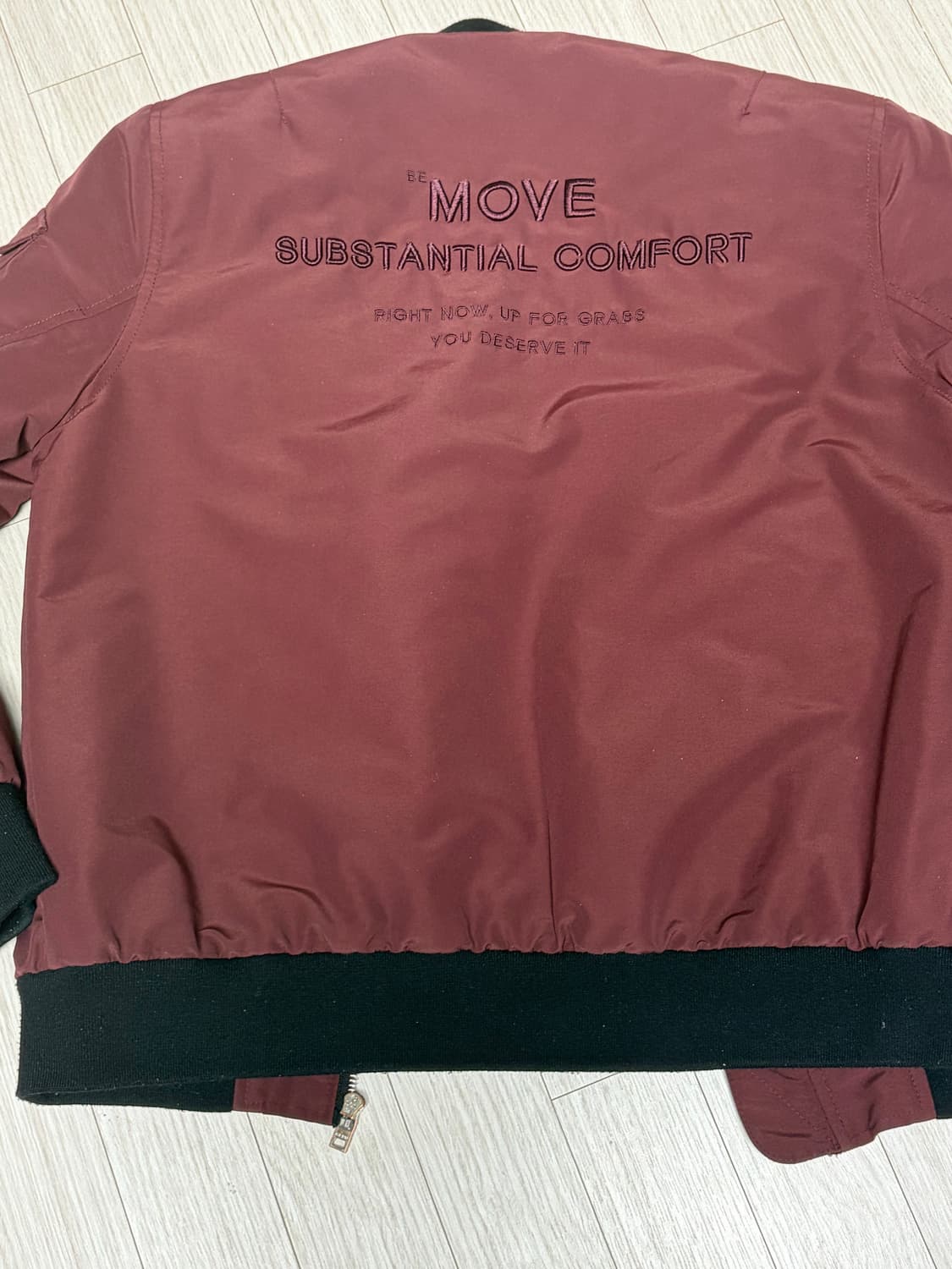 버건디 항공점퍼 상품이미지4