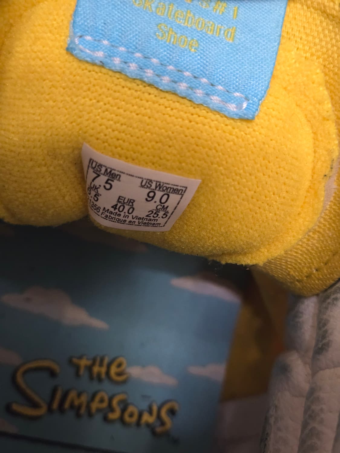 반스 x 심슨 스케이트하이 255 상품이미지9