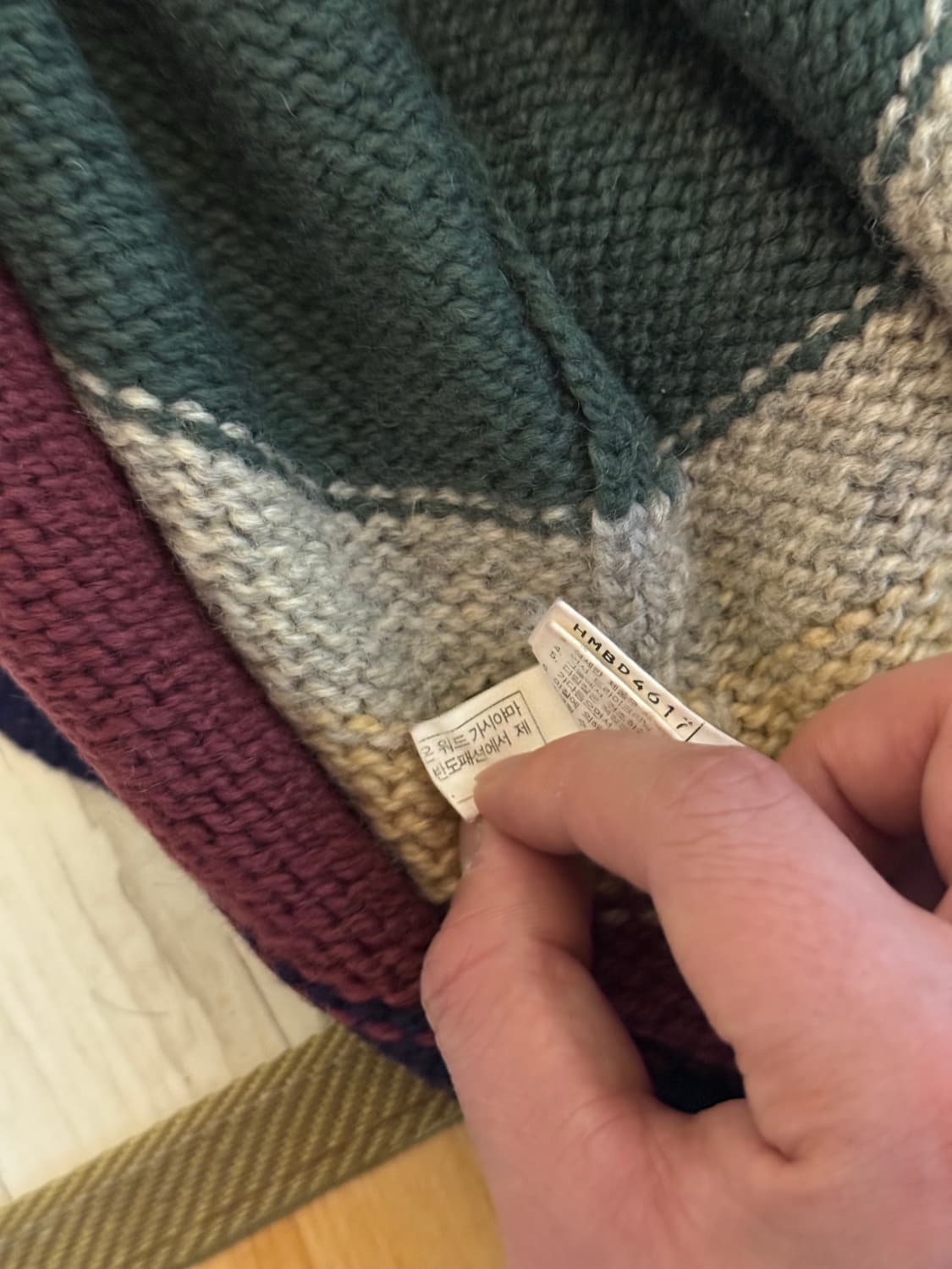 제이프레스 스트라이프 니트 빈티지 110 사이즈 상품이미지6