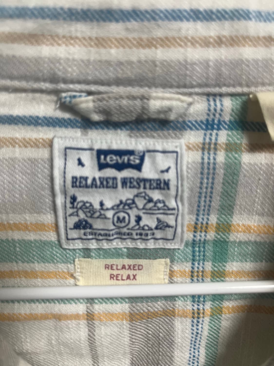 리바이스 셔츠 M 상품이미지2