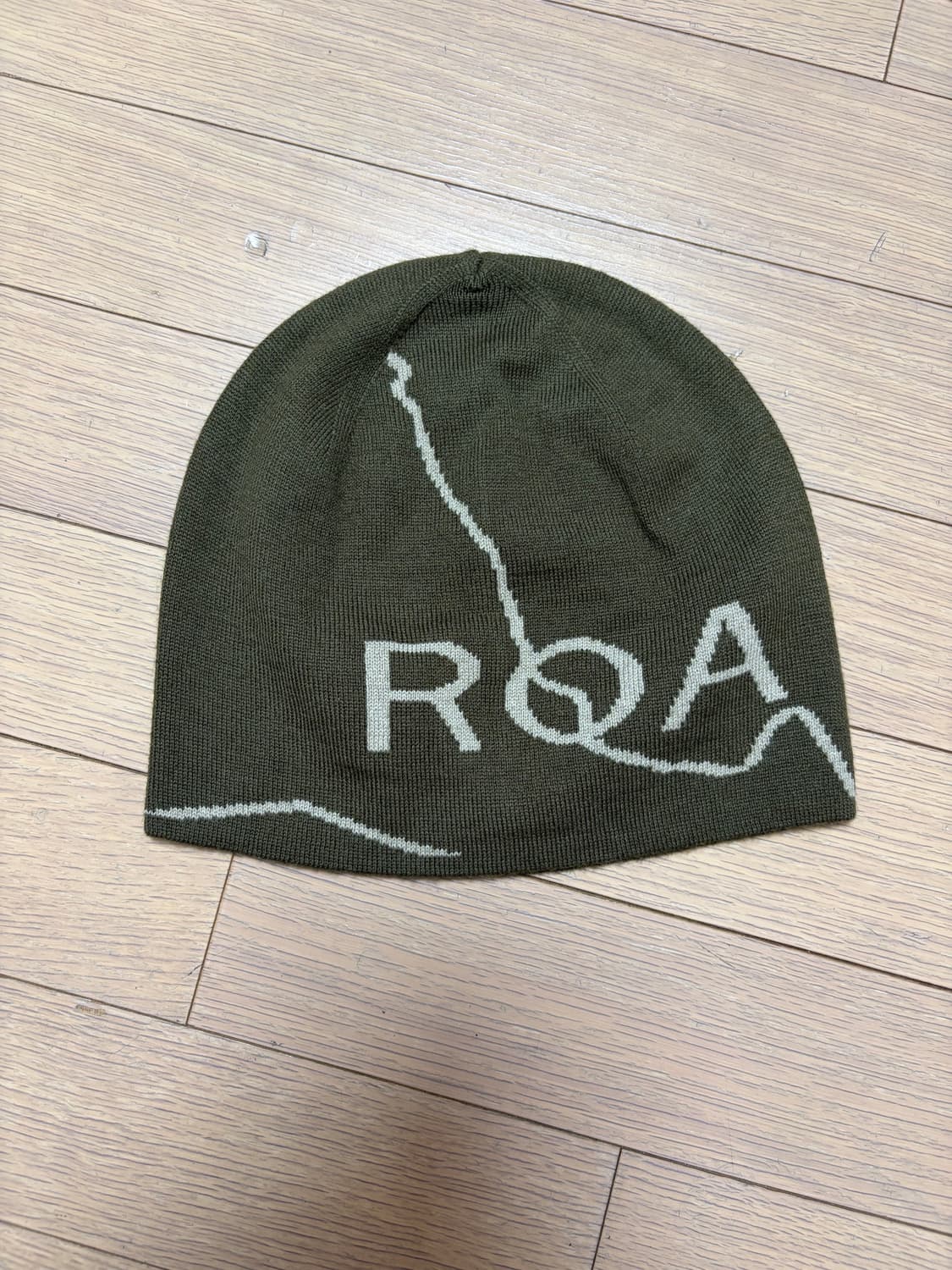 로아 하이킹 비니 로고 다크 그린 상품이미지2