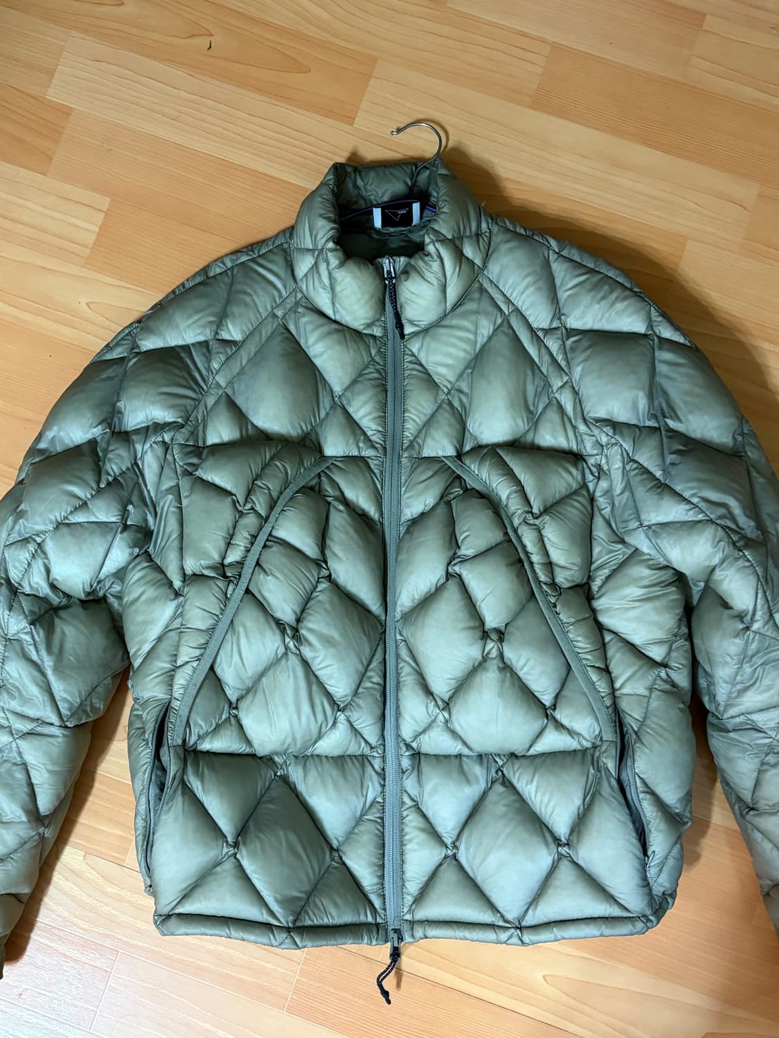 [L] 로아 라이트다운 경량패딩 그레이 상품이미지3