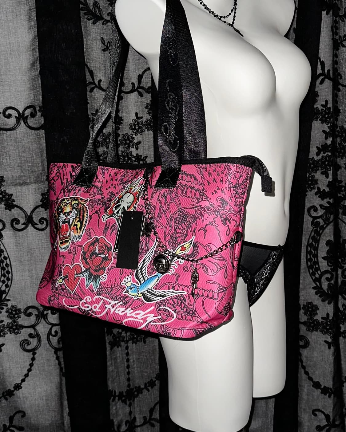 Pink Canvas Bag (New with Tags) 상품이미지1