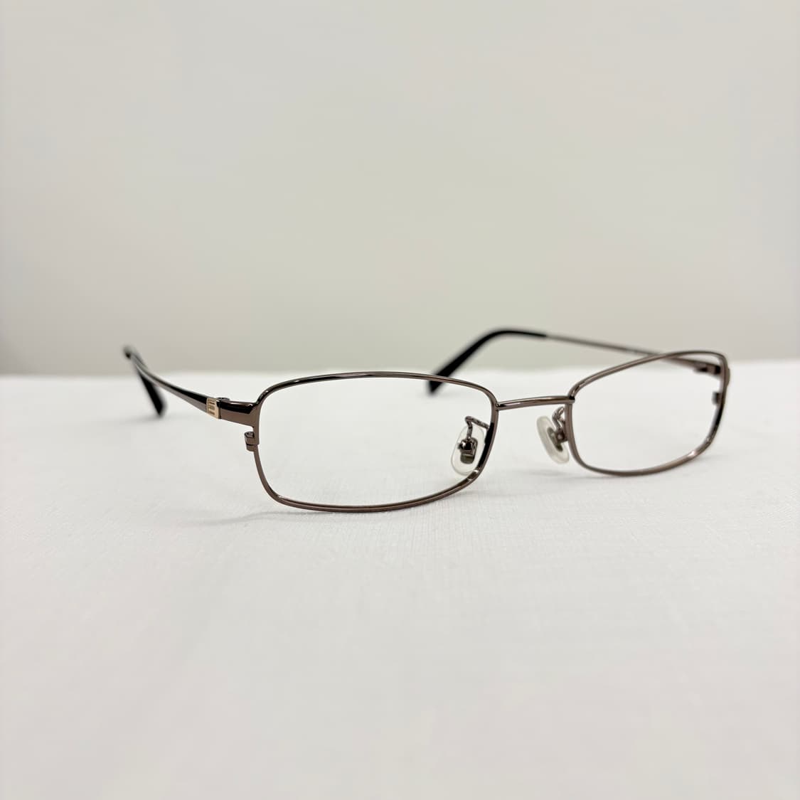 ACSODOS 브라운 사각 빈티지 메탈테 상품이미지3