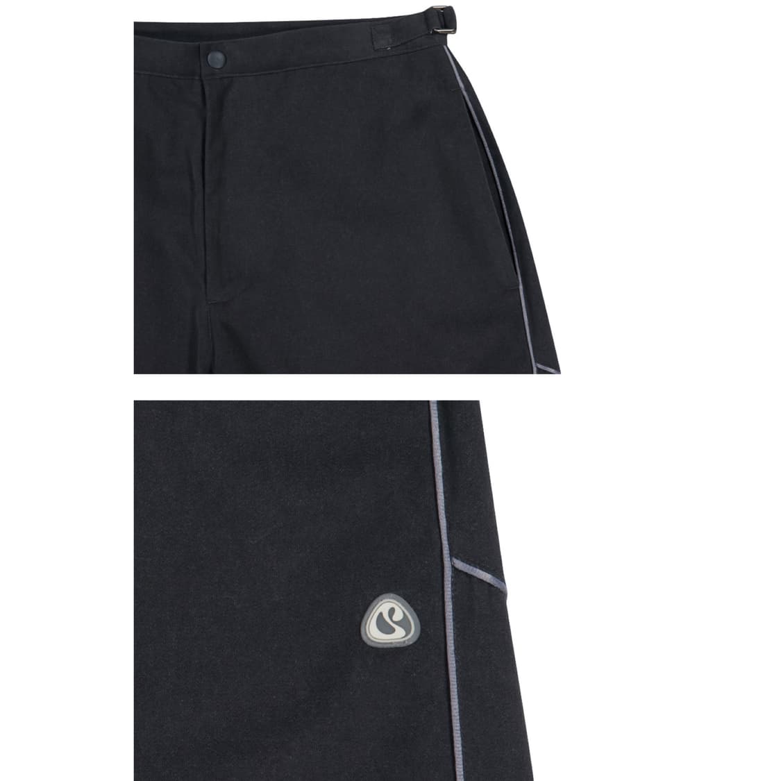 [2] 코이세이오 소프트 스트랩 라인 팬츠 네이비 상품이미지8