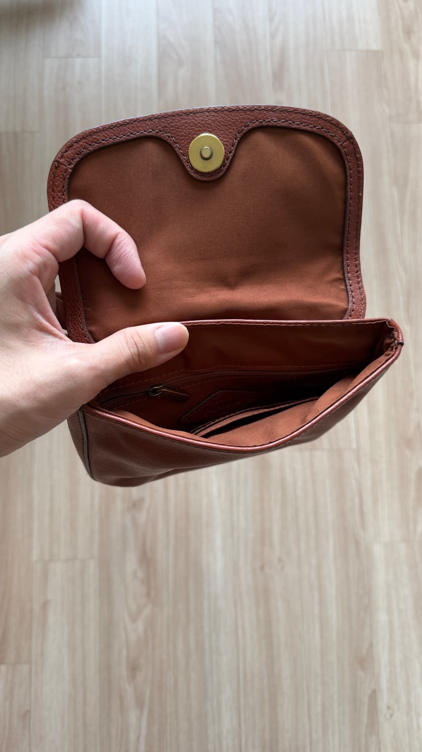 파슬(FOSSIL) 레더 크로스백 상품이미지4