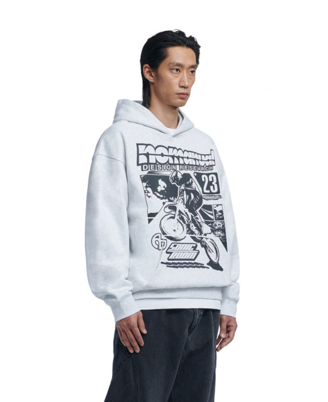 노매뉴얼 후드티 M 상품이미지2