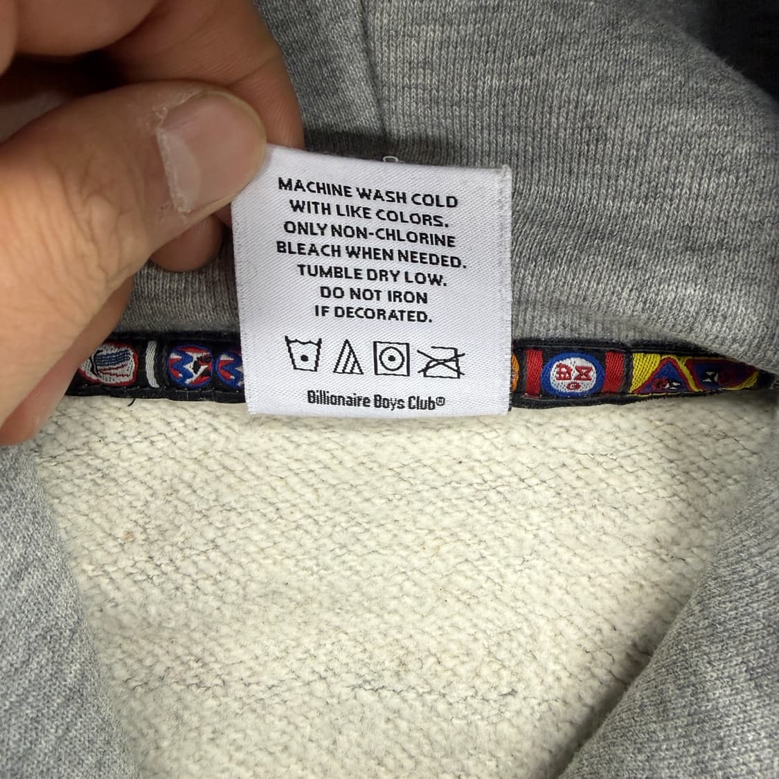(S)빌리어네어 보이즈 클럽 BBC 컷팅 후드티셔츠 상품이미지3