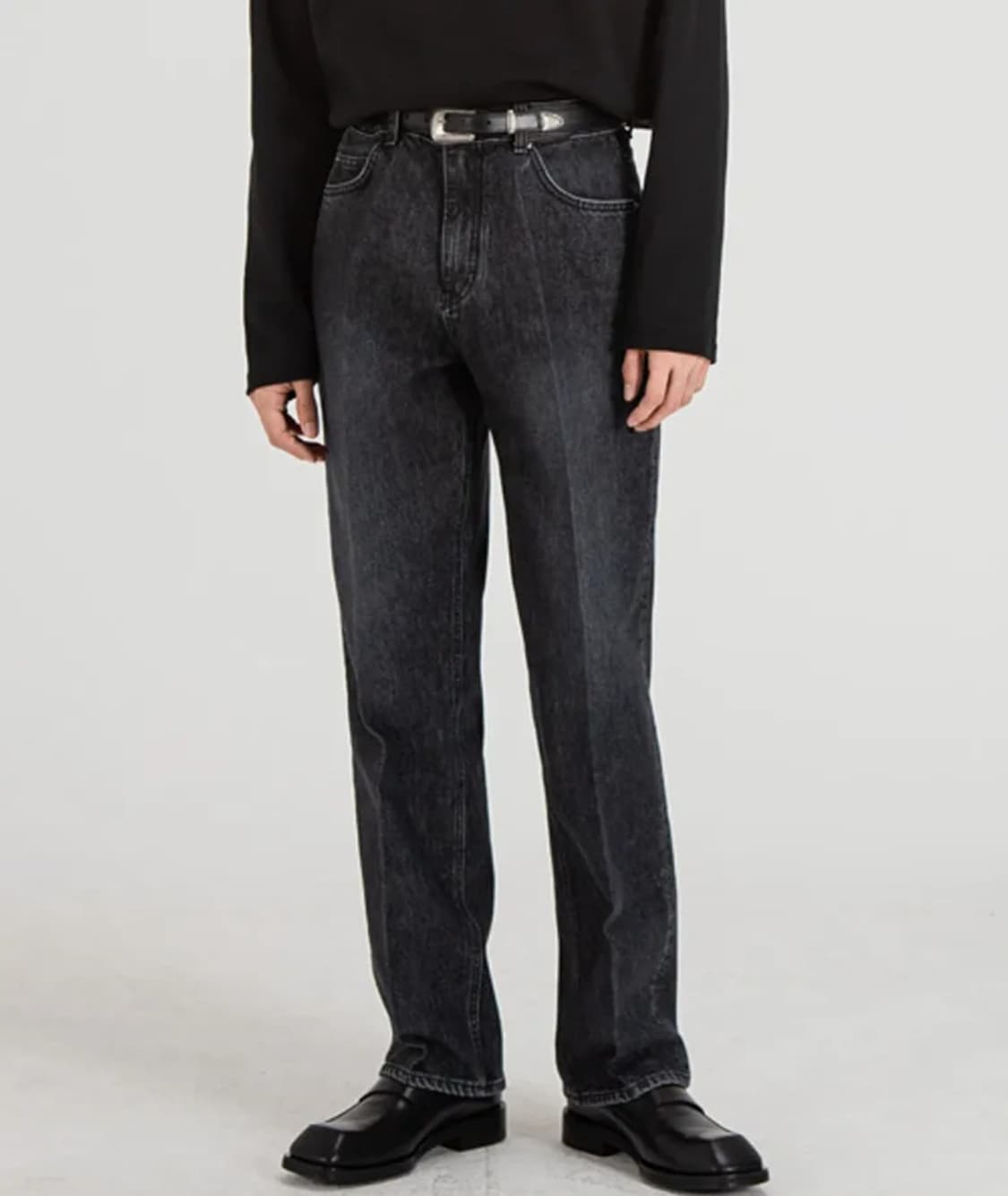 51006 HISHITOMO COLLECTION BLACK JEANS 상품이미지1