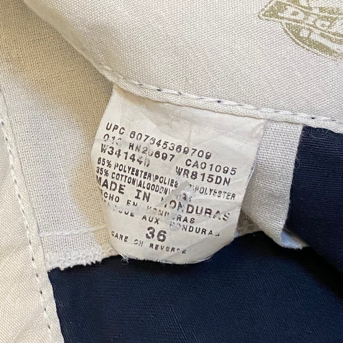 00s USA 빈티지 디키즈 스트라이프 워크팬츠 반바지 상품이미지5