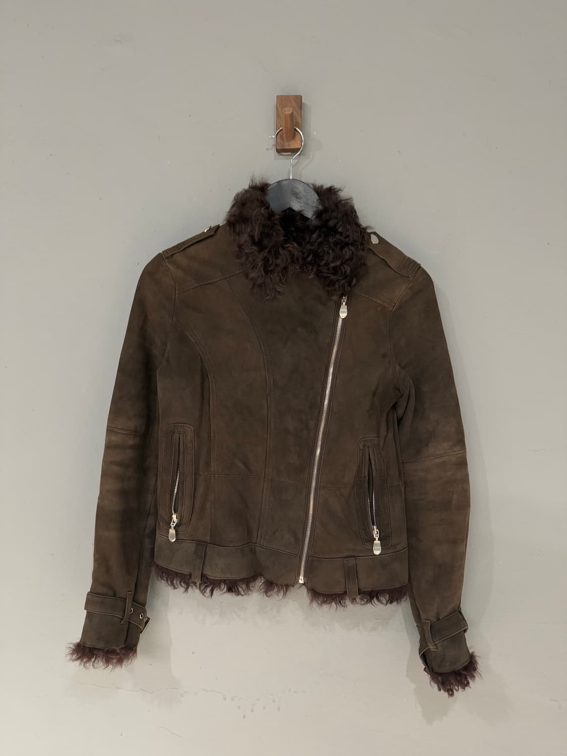 real fur side line point mustang 상품이미지4