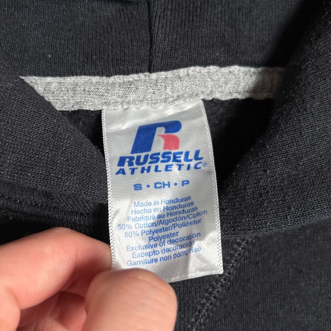 러셀애슬레틱 블랙 후드티 상품이미지4