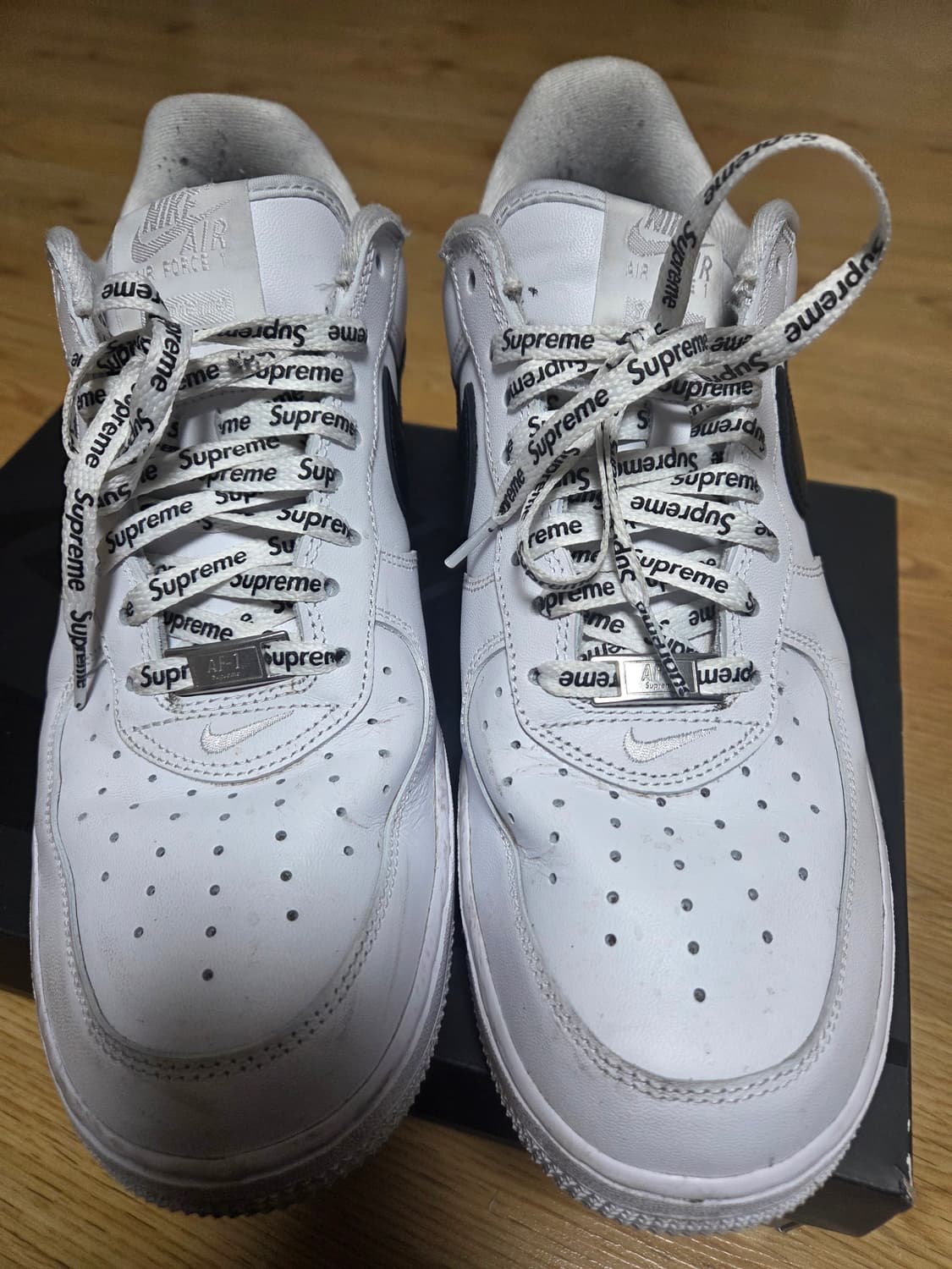 에어포스 슈프림 (285) 팝니다! 상품이미지4