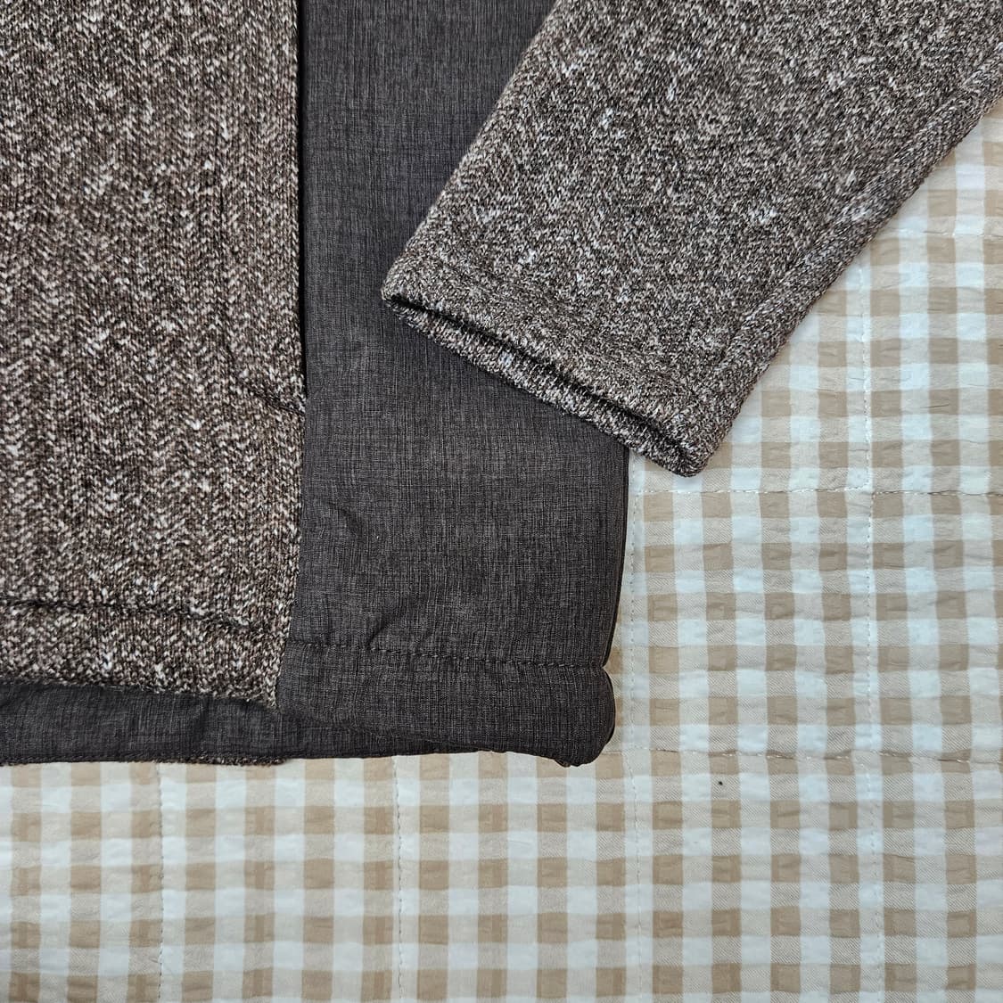 밀레 기모 집업자켓 남자100 상품이미지4