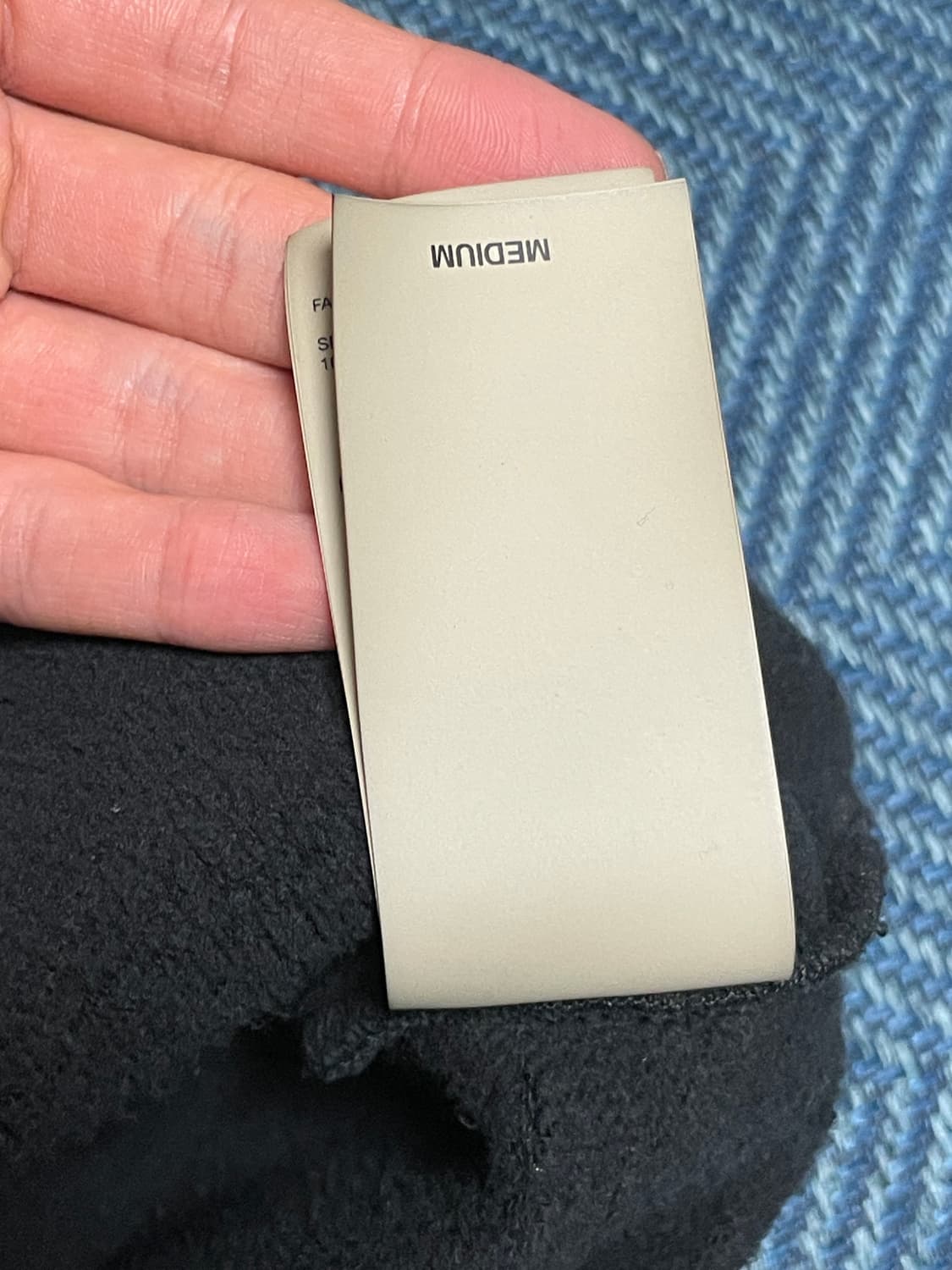 [M,105] 피어오브갓 8th 후드집업 페이드 블랙 상품이미지8