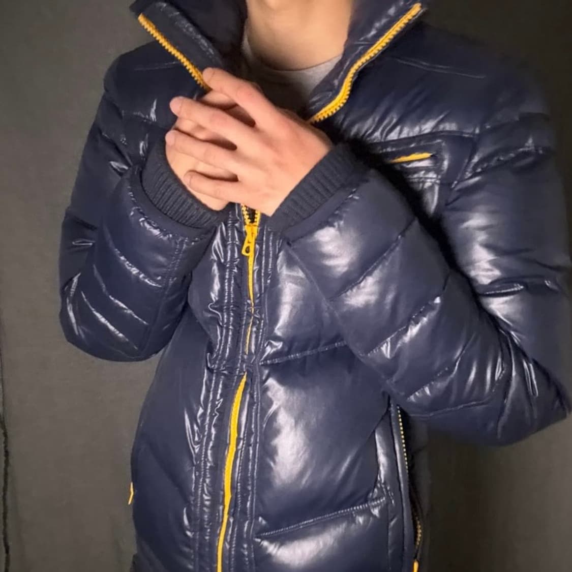 디젤 y2k 글로시 다운 푸퍼 패딩 상품이미지6