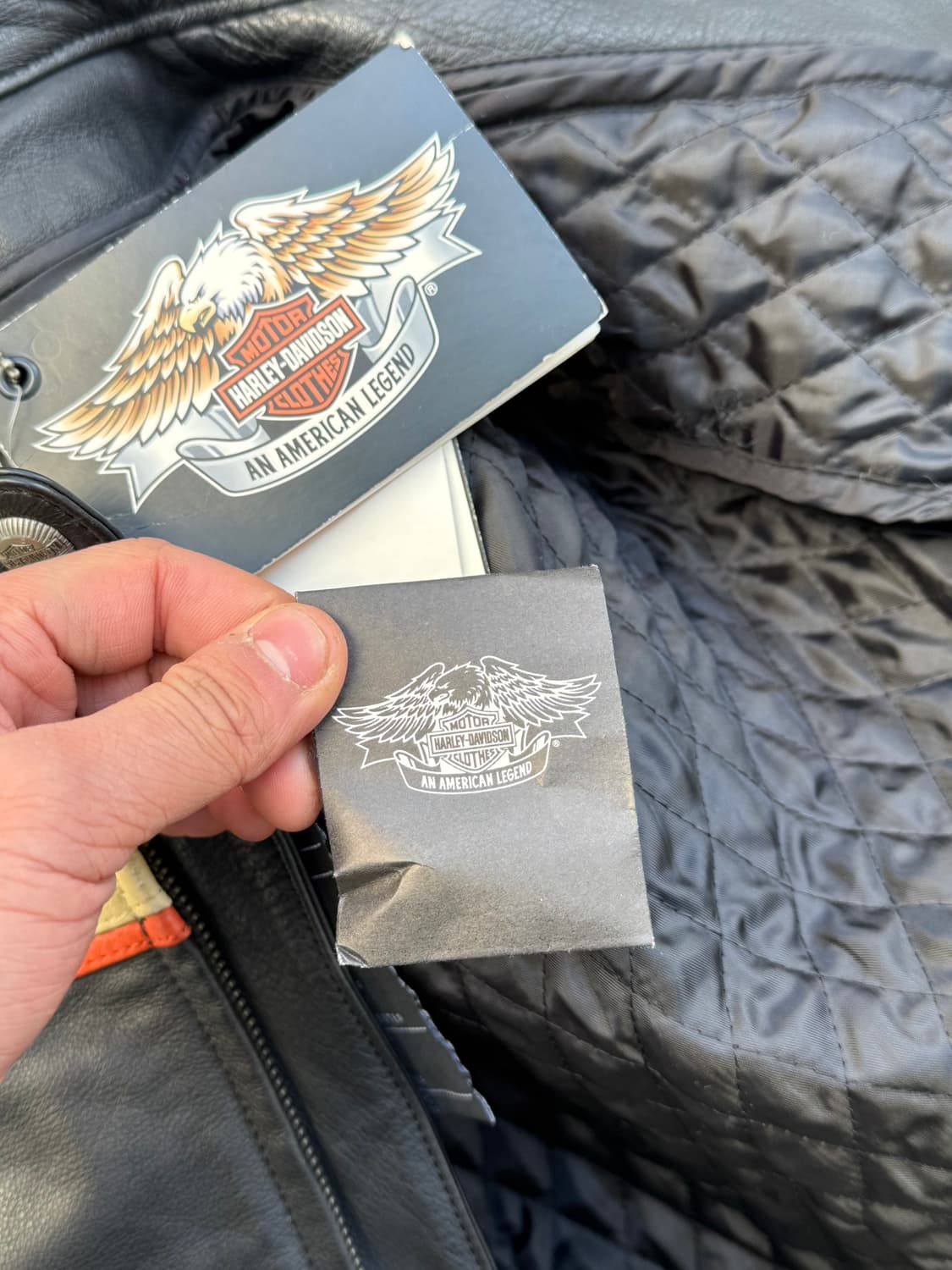 00s 데드스탁 할리데이비슨 레더자켓 상품이미지10