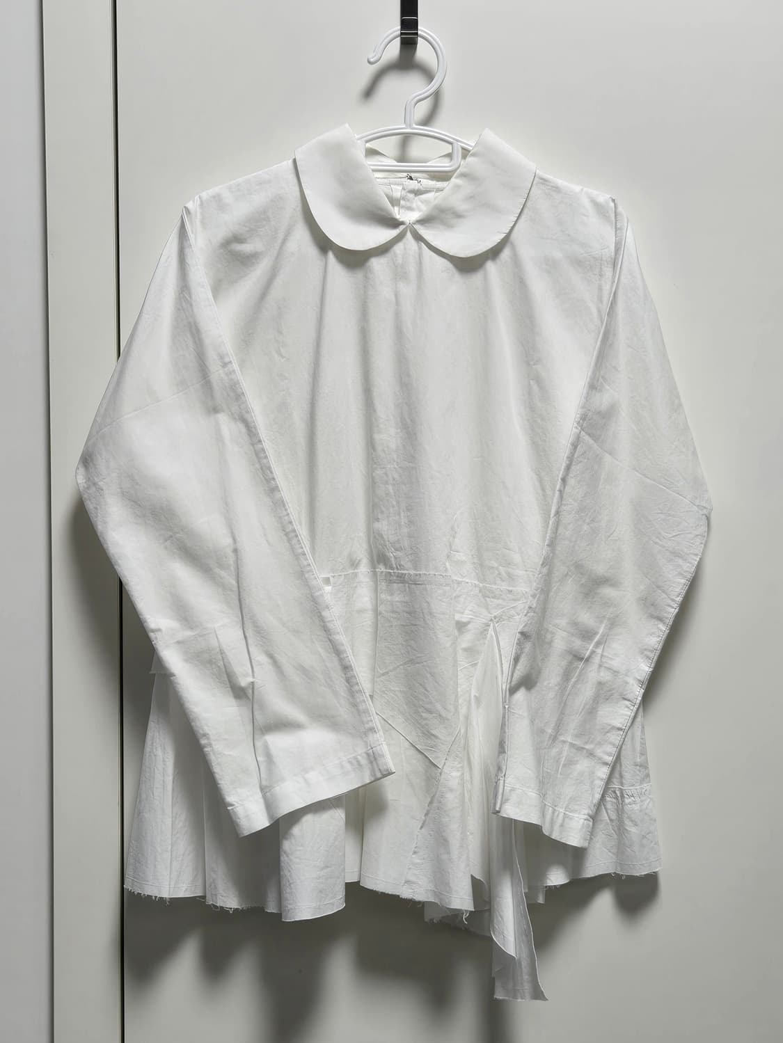 (중고)TAO Comme des Garcons 화이트 블라우스 M 상품이미지3