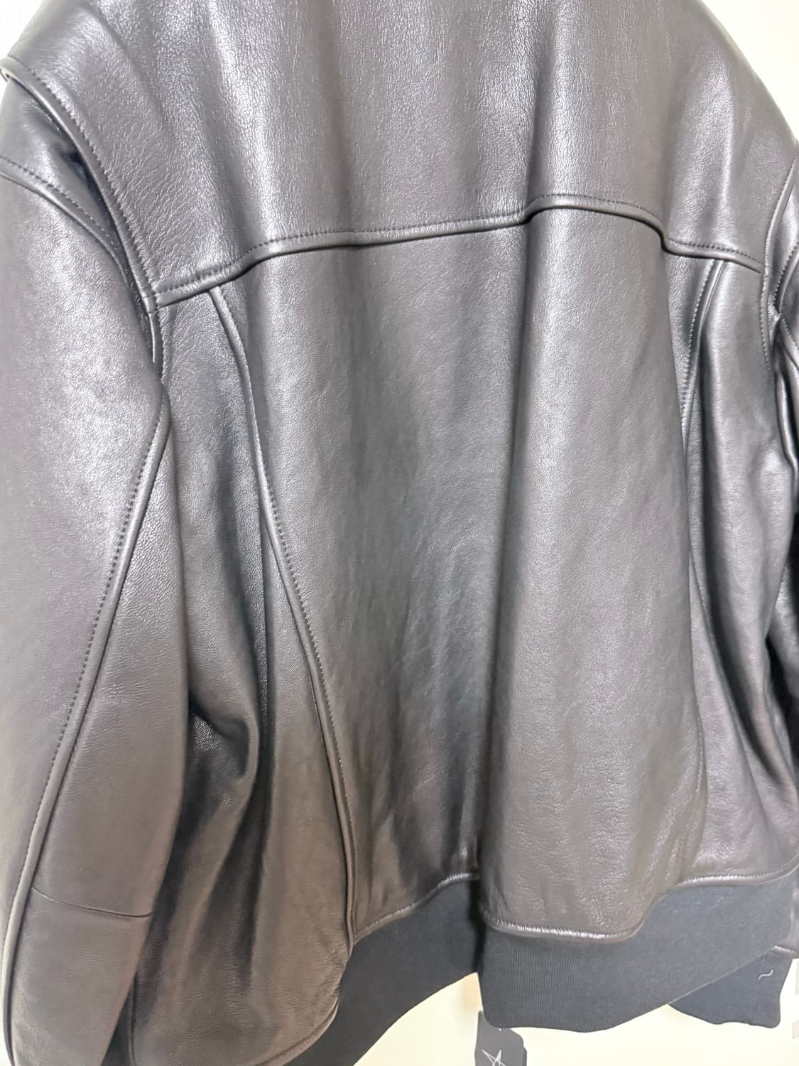 [미사용 새제품] 느와르 라르메스 레더 Ma1 상품이미지9