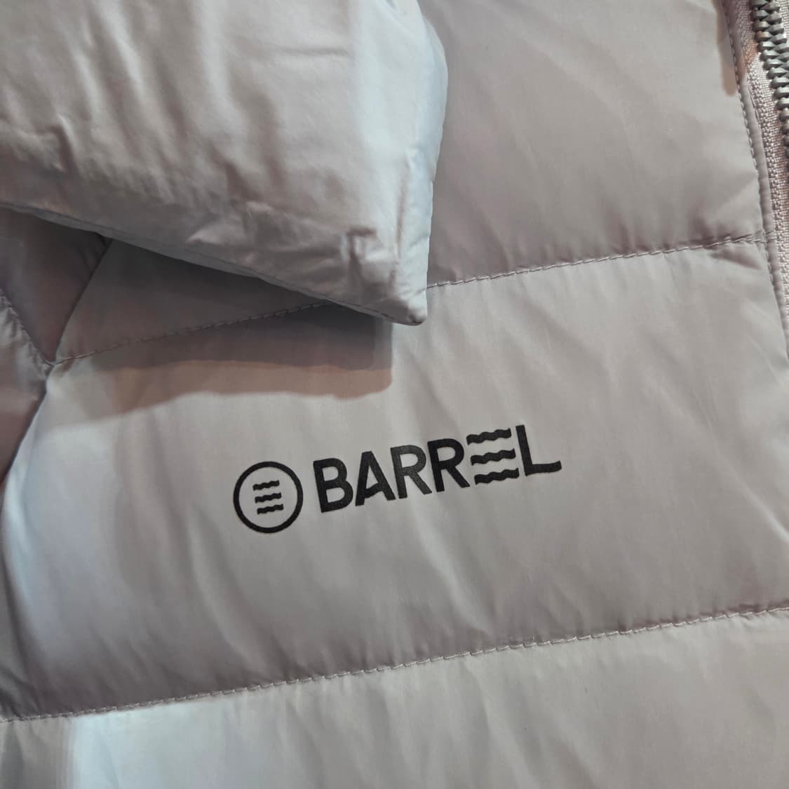 배럴 덕다운 후드 롱 패딩 상품이미지6